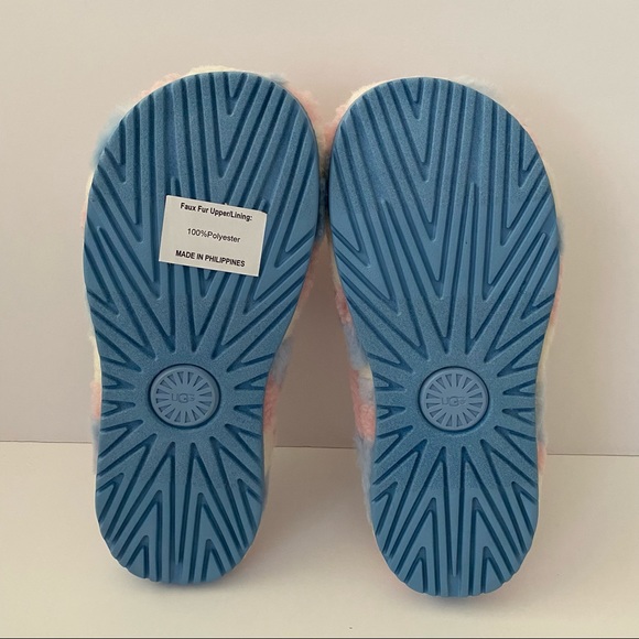 UGG Fluff You Cali Collage Pride Men 6 Fits Women’s 8 - Picture 6 of 13